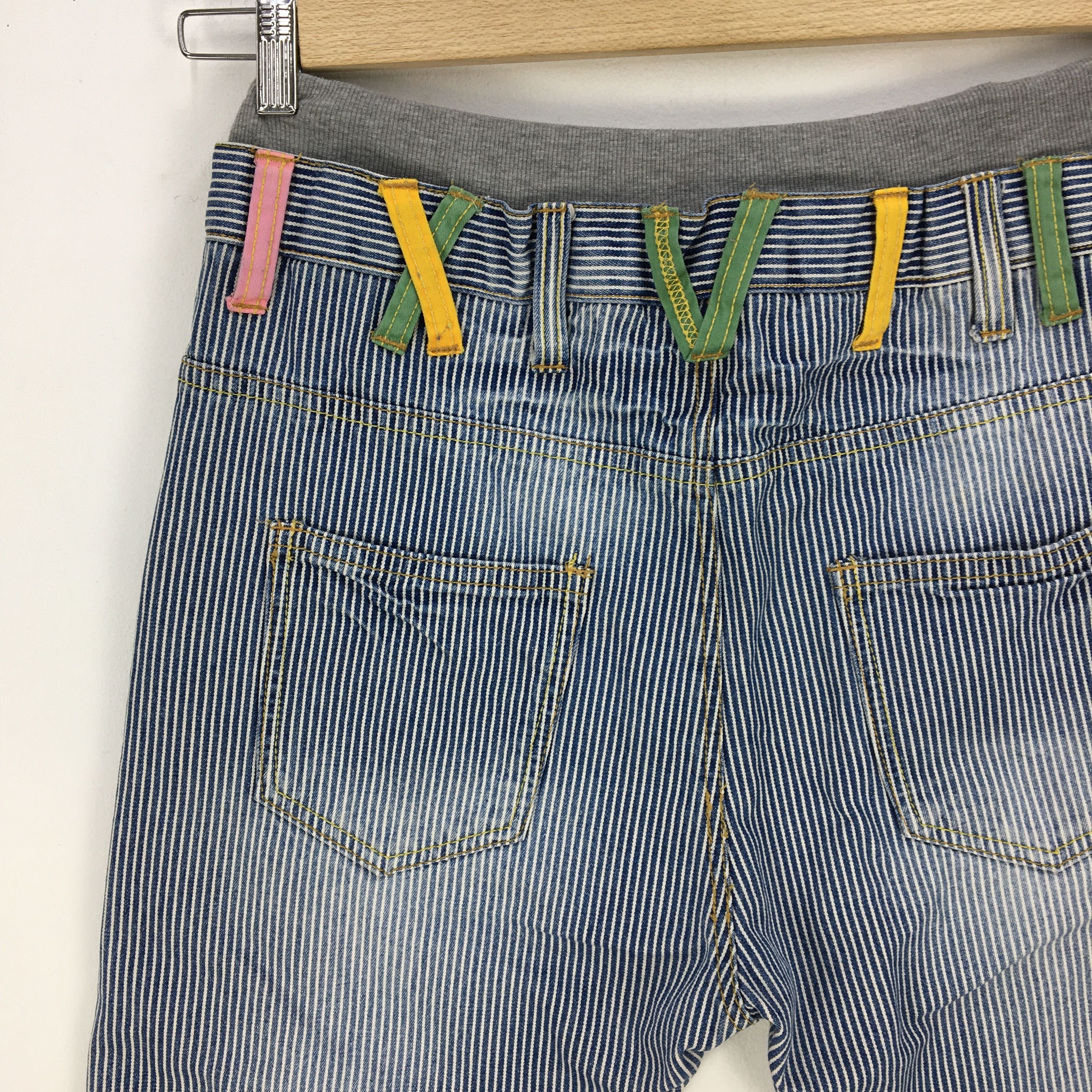 If Six Was Nine × Japanese Brand Japanese Hickory Jeans Jogger Pants Double Waist Pants Size US 34 / EU 50 - 8 Thumbnail