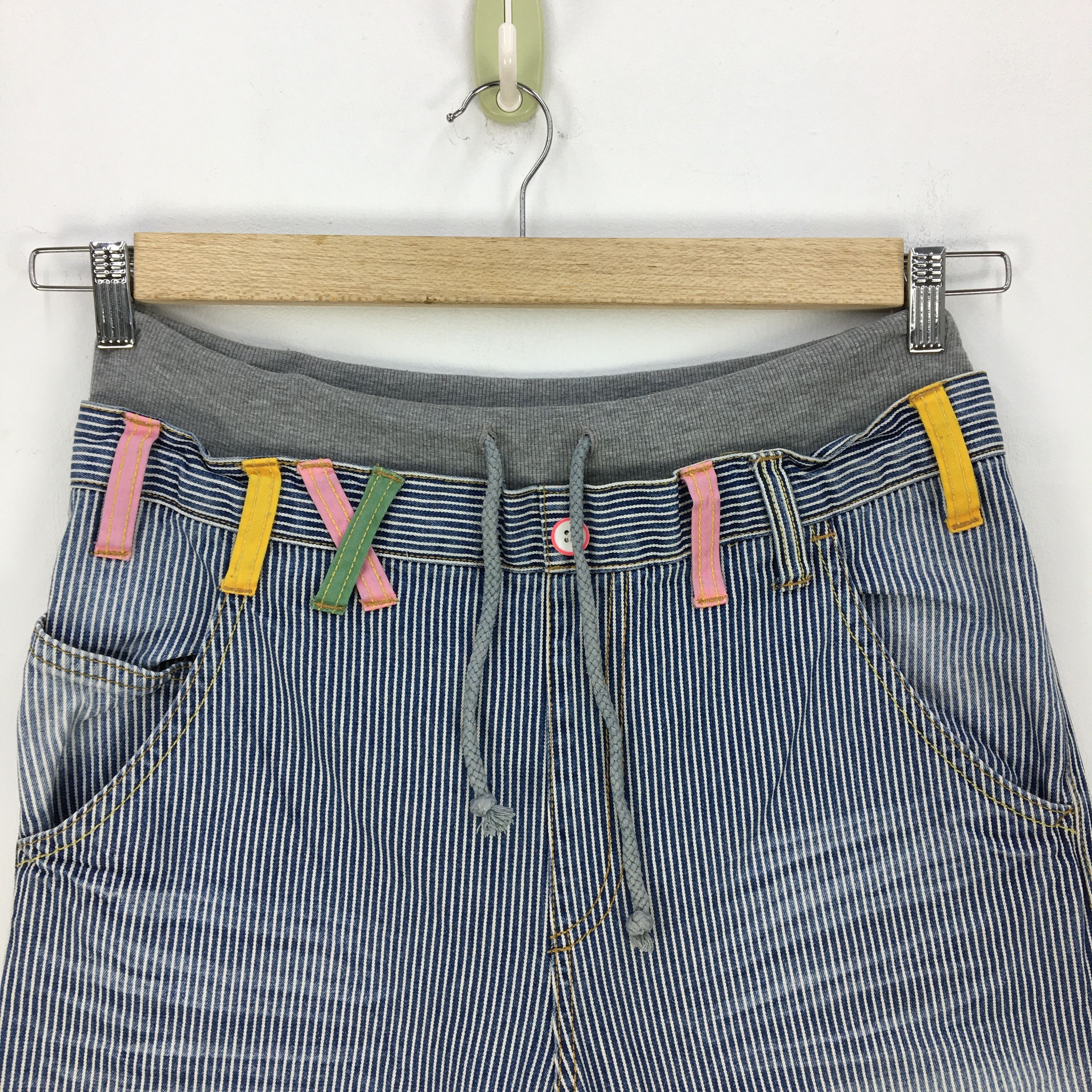 If Six Was Nine × Japanese Brand Japanese Hickory Jeans Jogger Pants Double Waist Pants Size US 34 / EU 50 - 3 Thumbnail