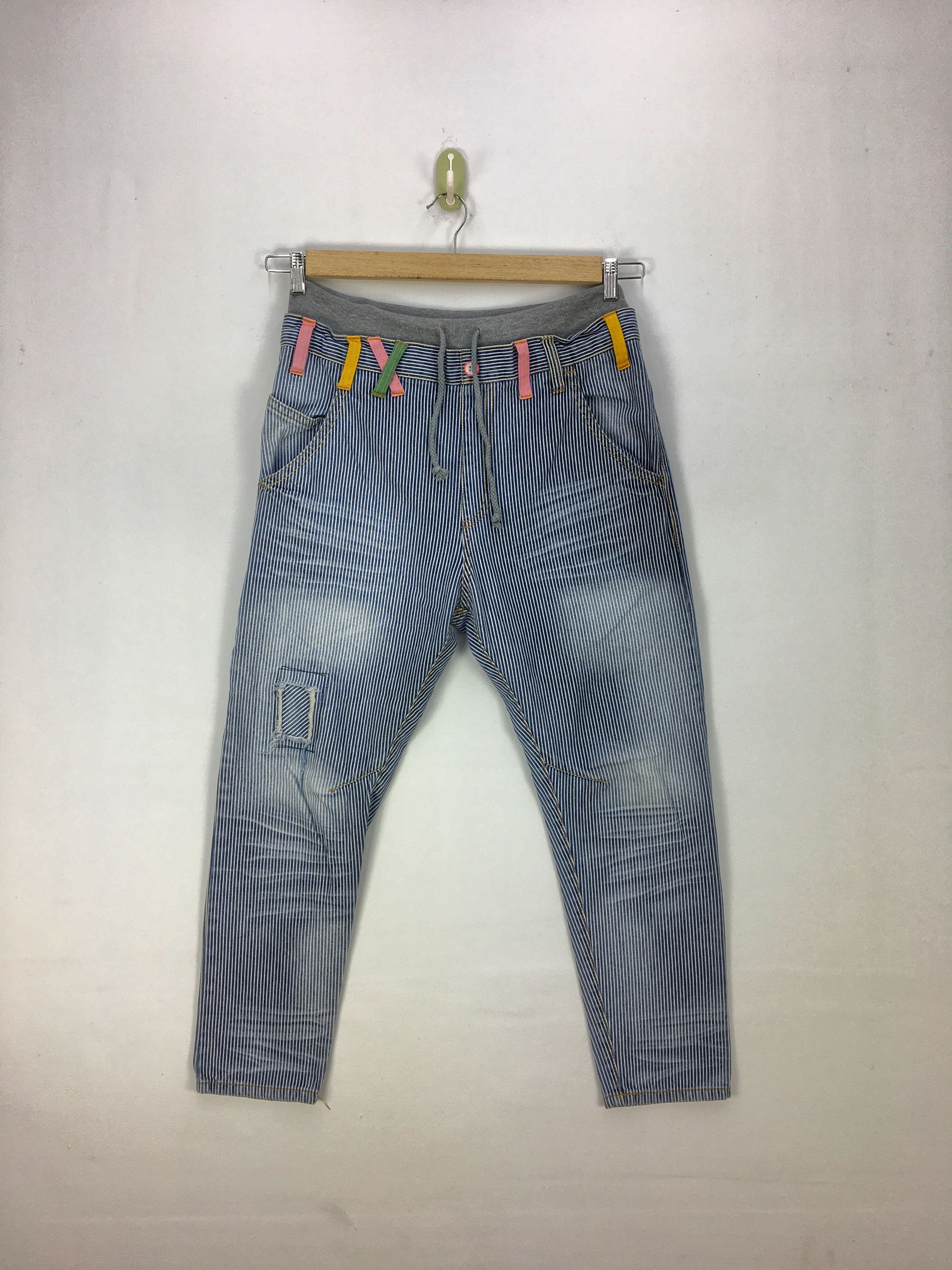If Six Was Nine × Japanese Brand Japanese Hickory Jeans Jogger Pants Double Waist Pants Size US 34 / EU 50 - 1 Thumbnail