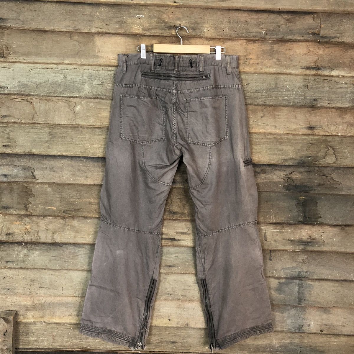 G-Star G.Star Raw Grey Multipocket Double Knee Cargo Pants #A021 Size US 34 / EU 50 - 2 Thumbnail