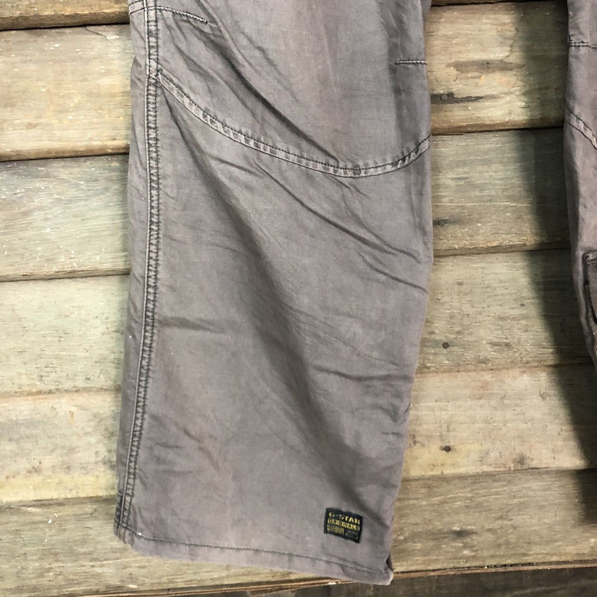 G-Star G.Star Raw Grey Multipocket Double Knee Cargo Pants #A021 Size US 34 / EU 50 - 8 Thumbnail