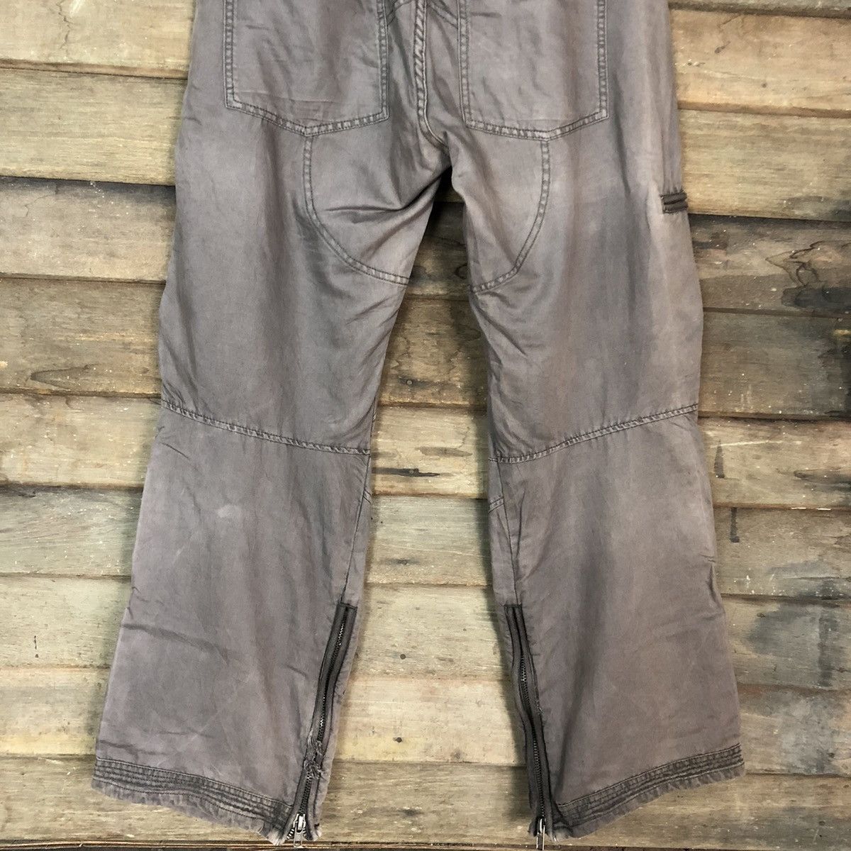 G-Star G.Star Raw Grey Multipocket Double Knee Cargo Pants #A021 Size US 34 / EU 50 - 15 Thumbnail