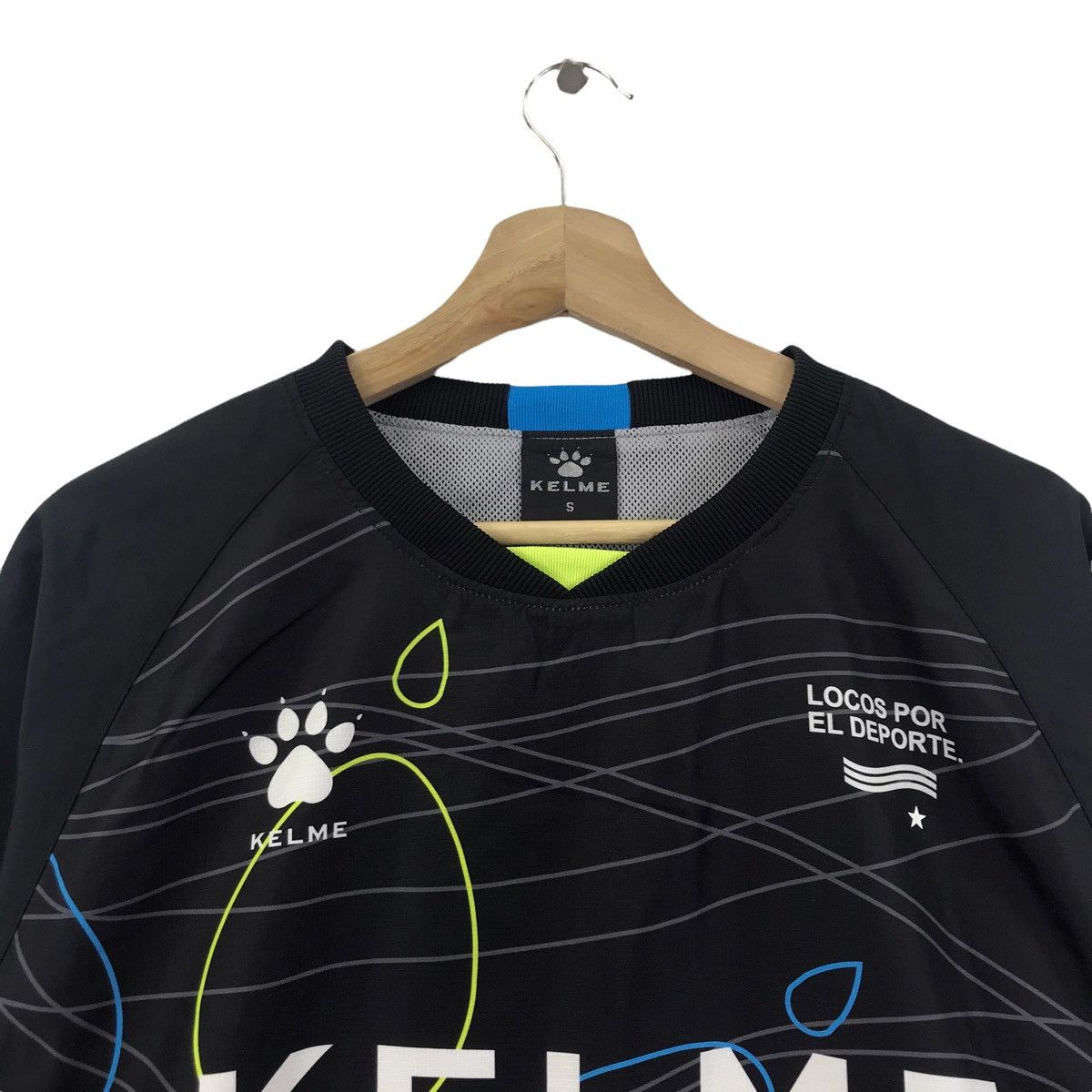 Vintage KELME CIUDAD DE Madrid Black Light Jacket Size US S / EU 44-46 / 1 - 2 Thumbnail
