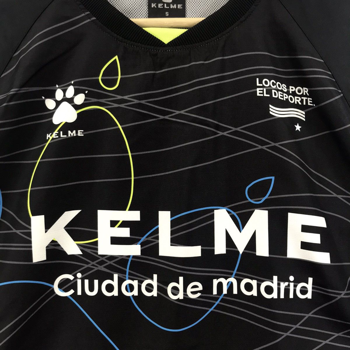 Vintage KELME CIUDAD DE Madrid Black Light Jacket Size US S / EU 44-46 / 1 - 3 Thumbnail