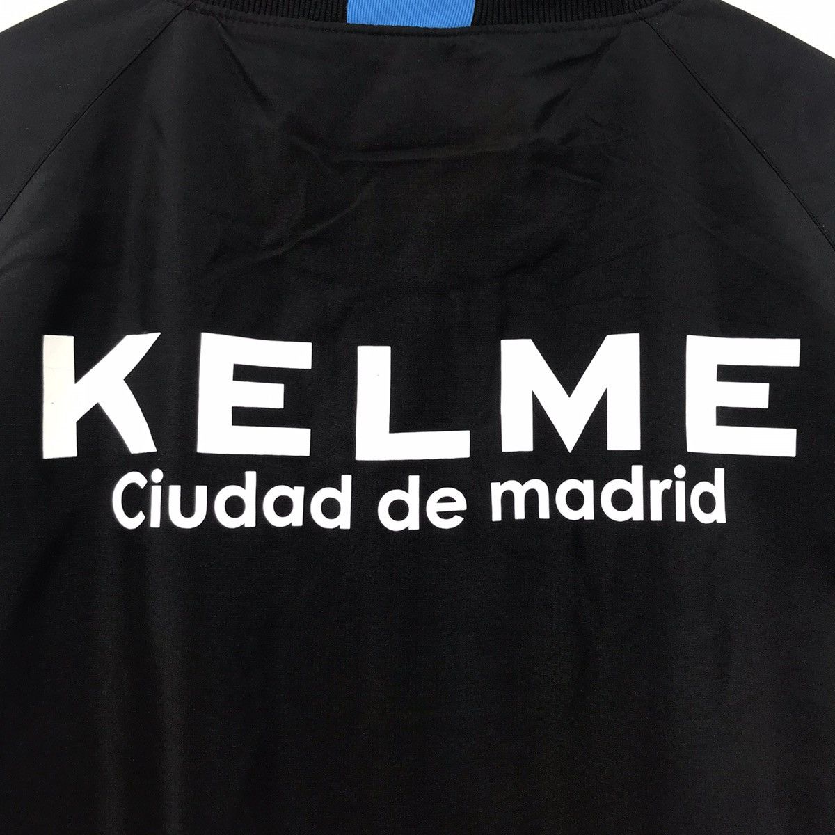 Vintage KELME CIUDAD DE Madrid Black Light Jacket Size US S / EU 44-46 / 1 - 8 Thumbnail