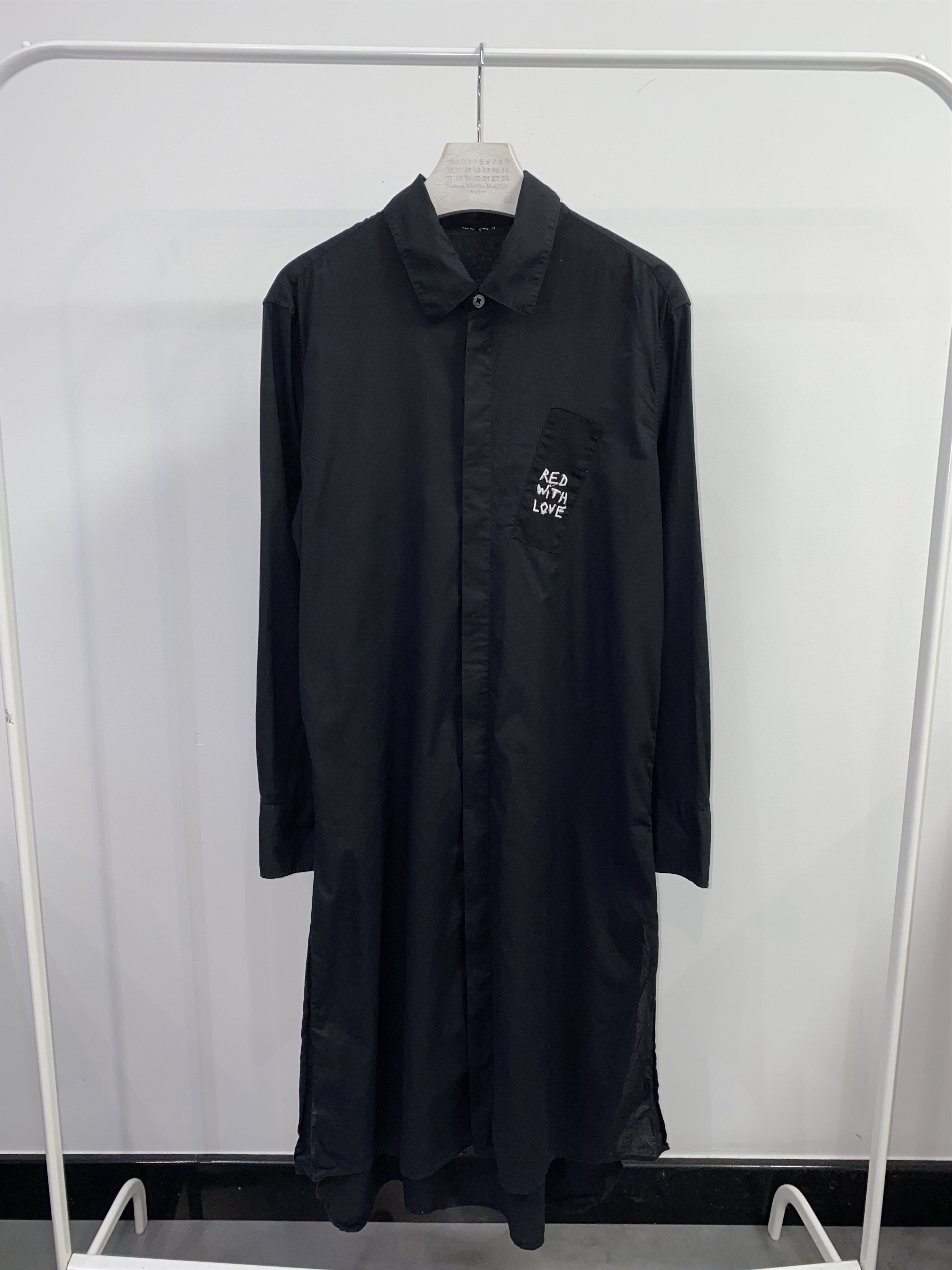 Ann Demeulemeester SS17 Ann Demeulemeester "Red With Love" Long Shirt/Coat Size US M / EU 48-50 / 2 - 3 Thumbnail