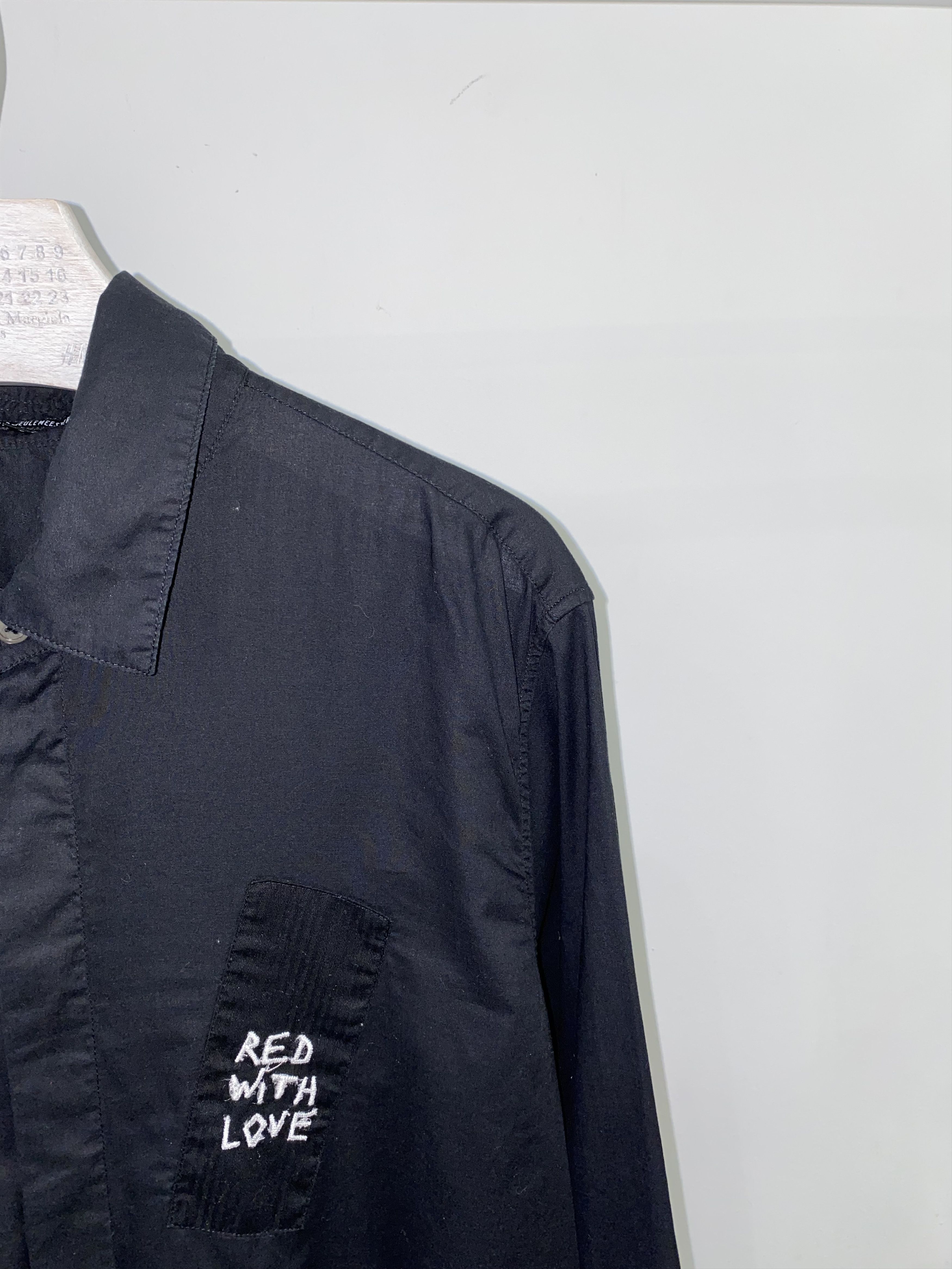 Ann Demeulemeester SS17 Ann Demeulemeester "Red With Love" Long Shirt/Coat Size US M / EU 48-50 / 2 - 4 Thumbnail