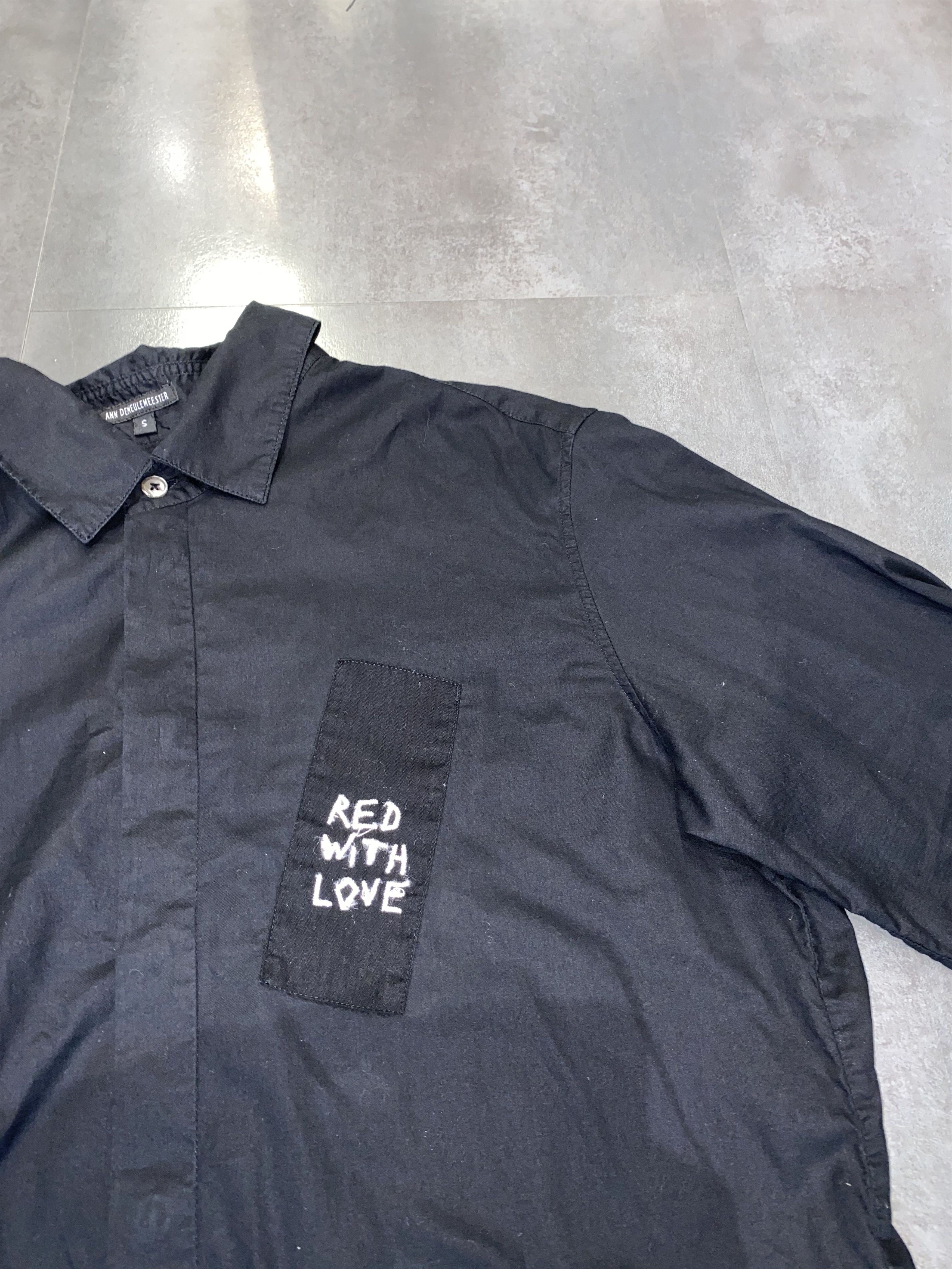 Ann Demeulemeester SS17 Ann Demeulemeester "Red With Love" Long Shirt/Coat Size US M / EU 48-50 / 2 - 10 Thumbnail