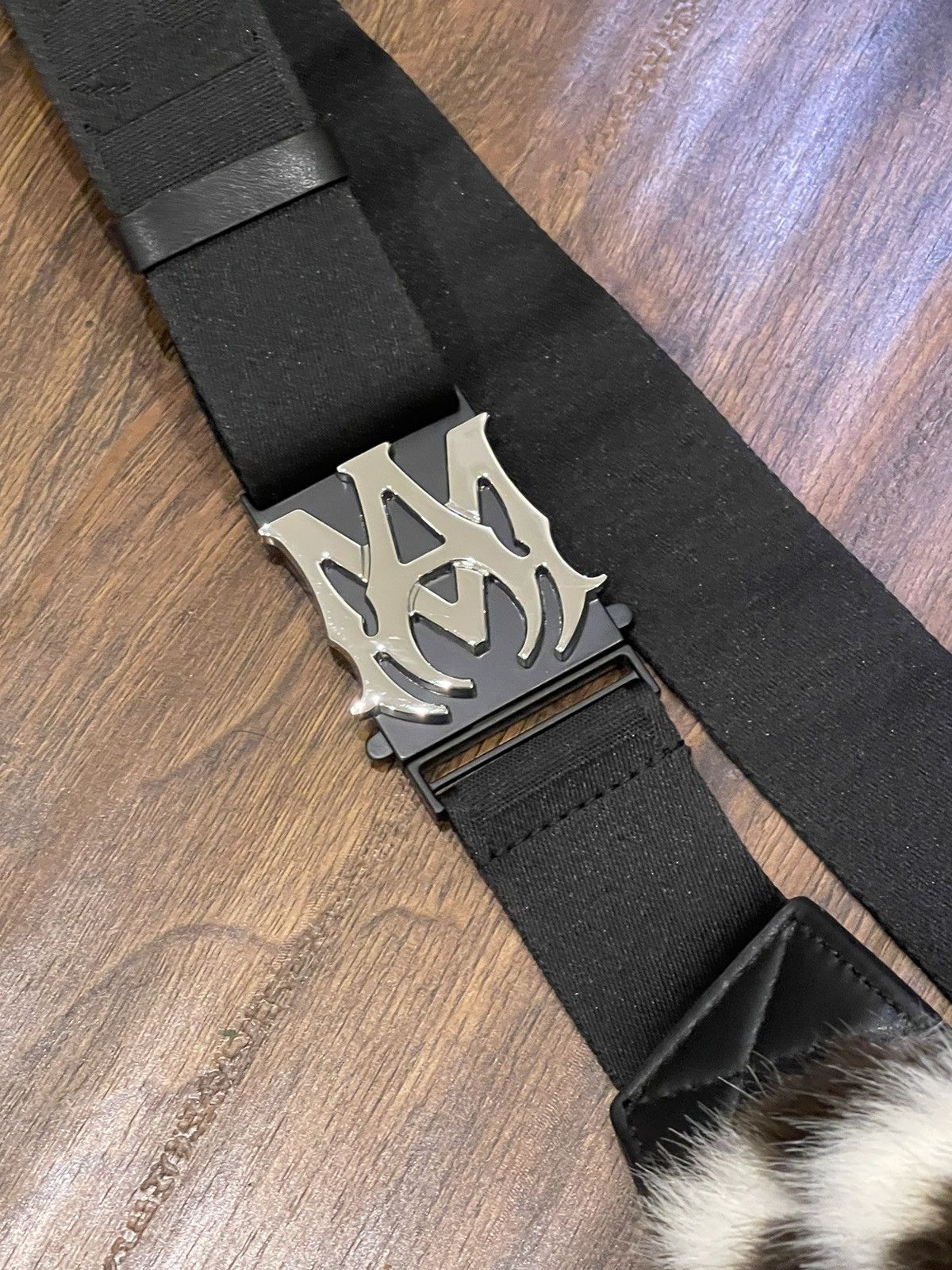 Amiri × Wes Lang AMIRI checkered fur belt bag extremely rare only few made Size ONE SIZE - 21 Thumbnail