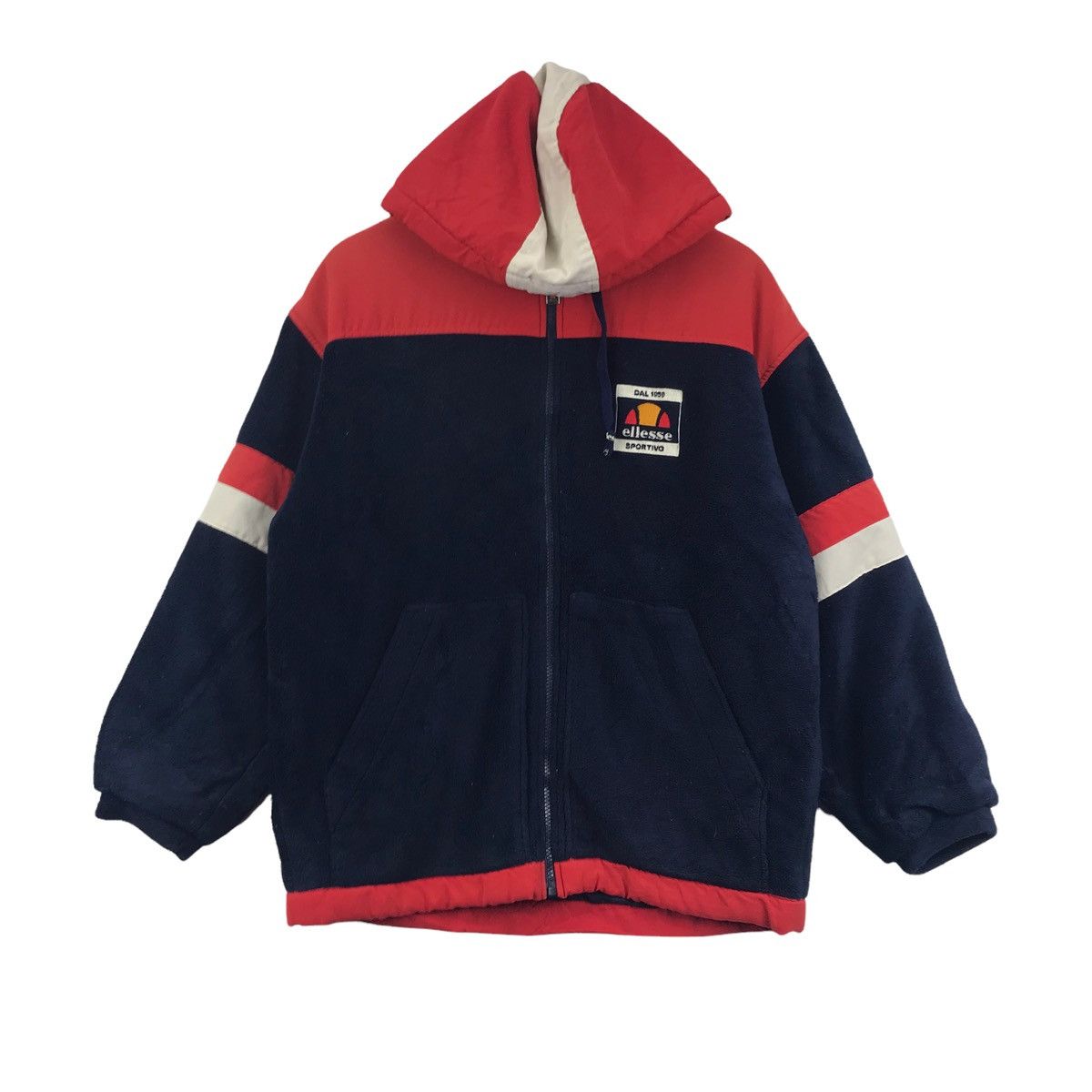 Ellesse ELLESSE PERUGIA ITALIA Red Outdoor Hooded Jacket Size US S / EU 44-46 / 1 - 4 Thumbnail