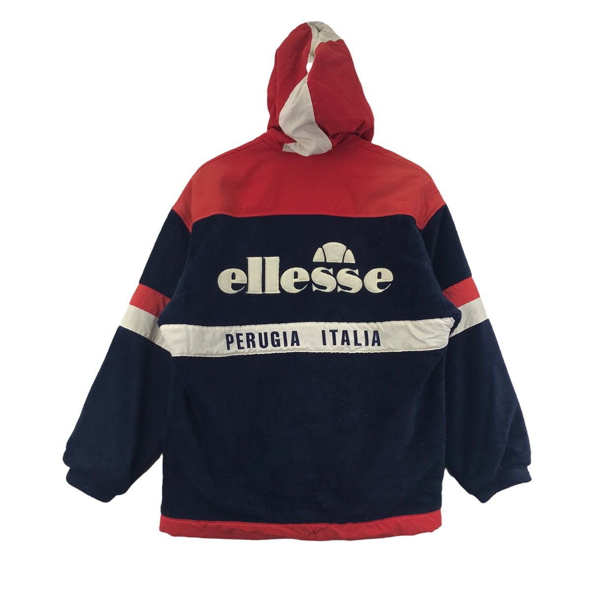 Ellesse ELLESSE PERUGIA ITALIA Red Outdoor Hooded Jacket Size US S / EU 44-46 / 1 - 1 Thumbnail