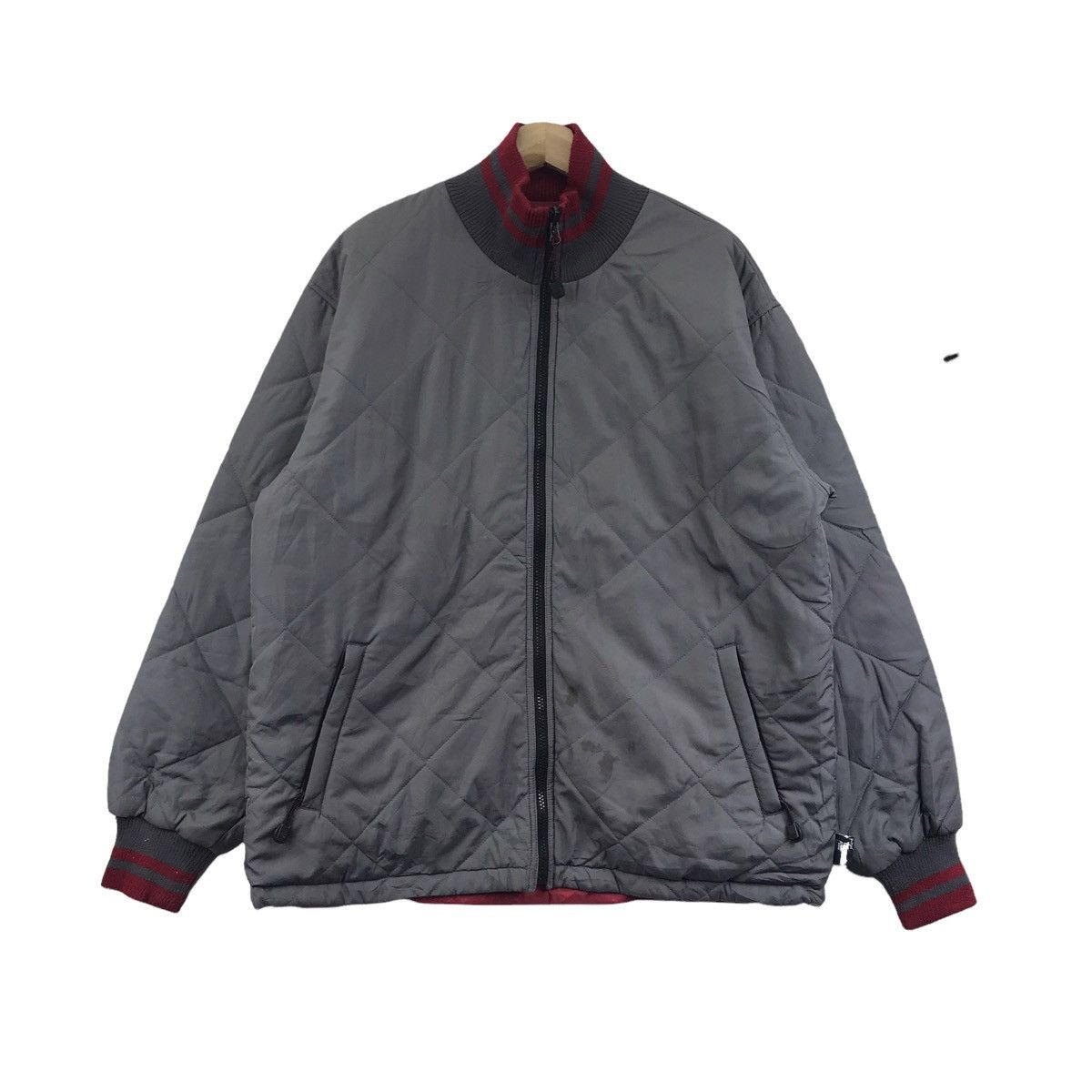 Japanese Brand DUPONT THERMOLITE Plus Japan Reversible Puffer Bomber Jacket Size US L / EU 52-54 / 3 - 1 Thumbnail