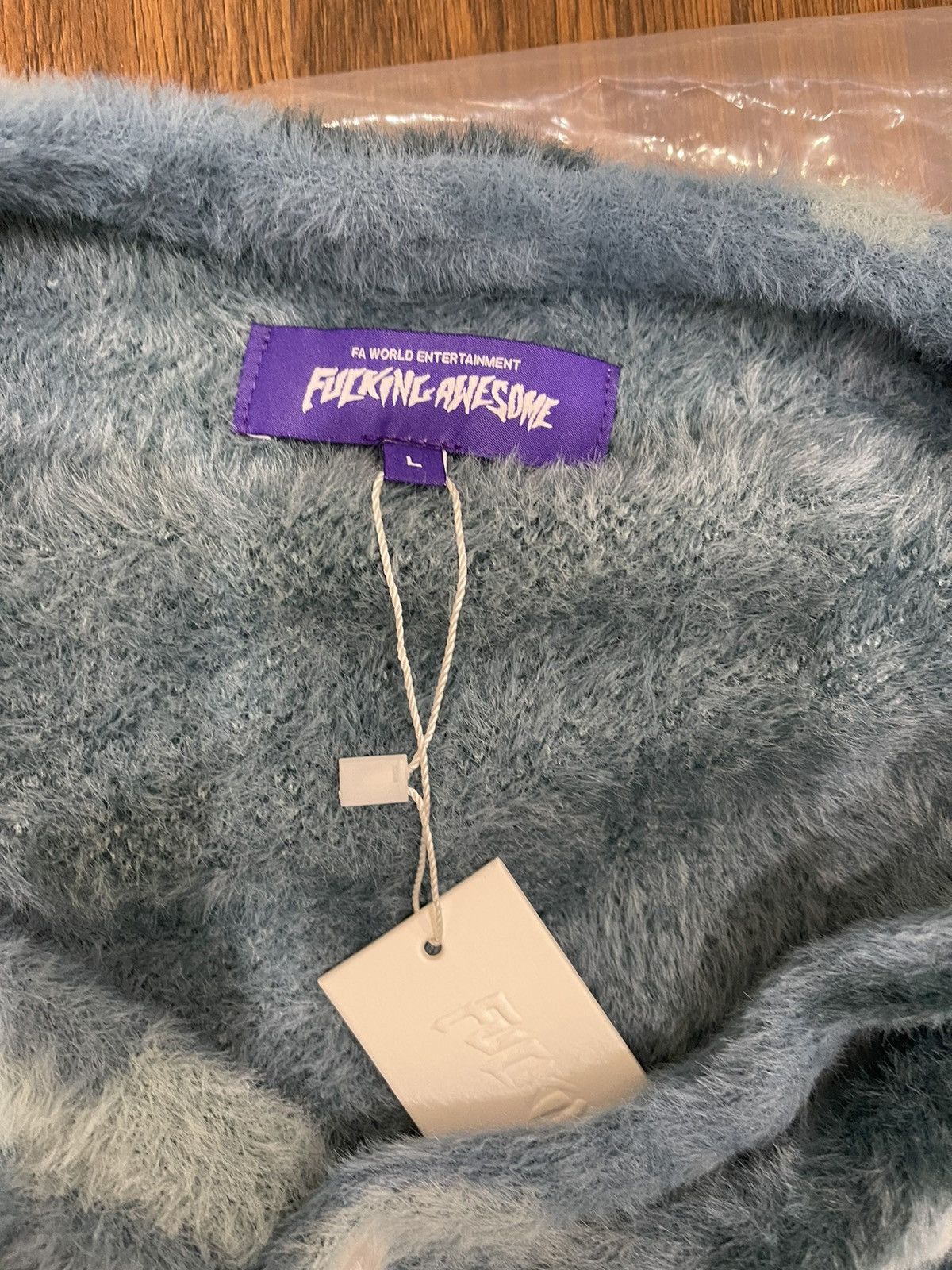 Fucking Awesome Fucking Awesome Hairy Mohair like Cardigan size L Size US L / EU 52-54 / 3 - 2 Thumbnail