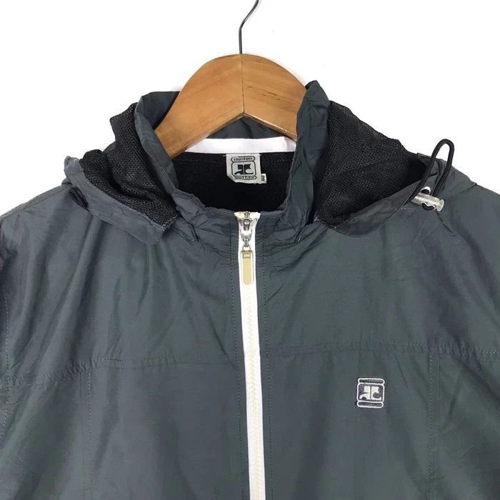 Courreges COURREGES 21 Embroidered Logo Dark Green Sweater Jacket Size US M / EU 48-50 / 2 - 2 Thumbnail