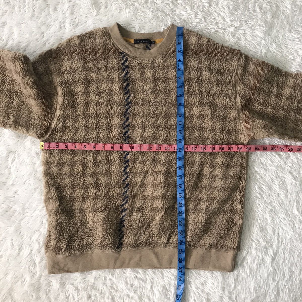 Art Comes First × Japanese Brand 💥Steals💥Niko And... Art Fleece Pile Jumper Size US M / EU 48-50 / 2 - 15 Thumbnail
