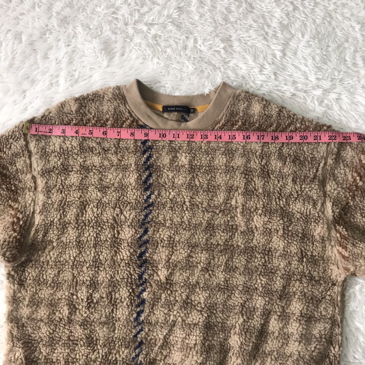 Art Comes First × Japanese Brand 💥Steals💥Niko And... Art Fleece Pile Jumper Size US M / EU 48-50 / 2 - 16 Thumbnail