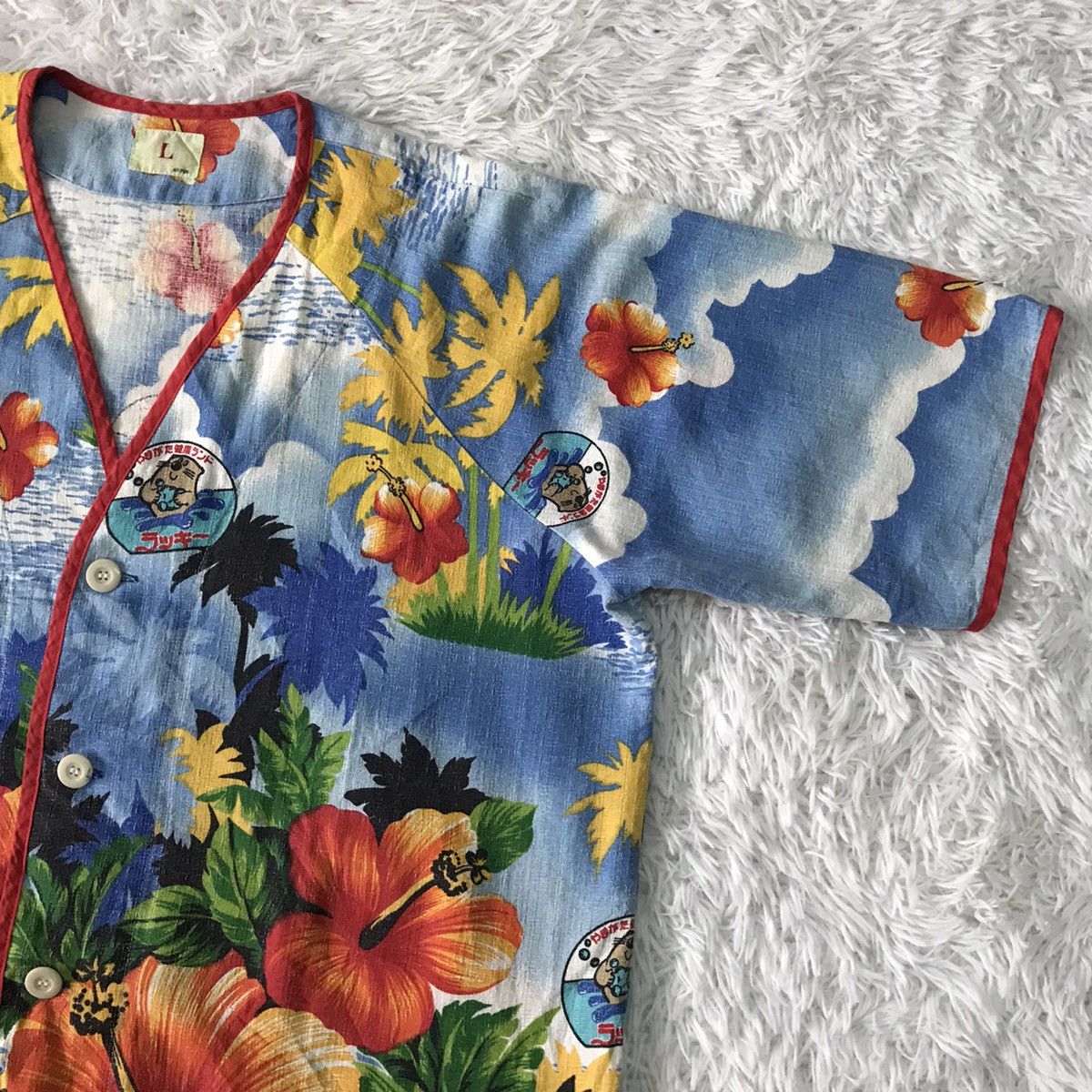 Art Comes First 💥Steals💥Flowers Hawaiian Like Buttons Up Size US L / EU 52-54 / 3 - 7 Thumbnail