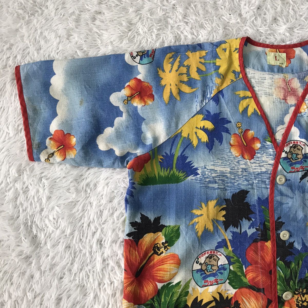 Art Comes First 💥Steals💥Flowers Hawaiian Like Buttons Up Size US L / EU 52-54 / 3 - 8 Thumbnail
