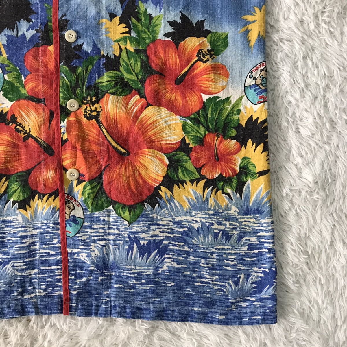 Art Comes First 💥Steals💥Flowers Hawaiian Like Buttons Up Size US L / EU 52-54 / 3 - 6 Thumbnail