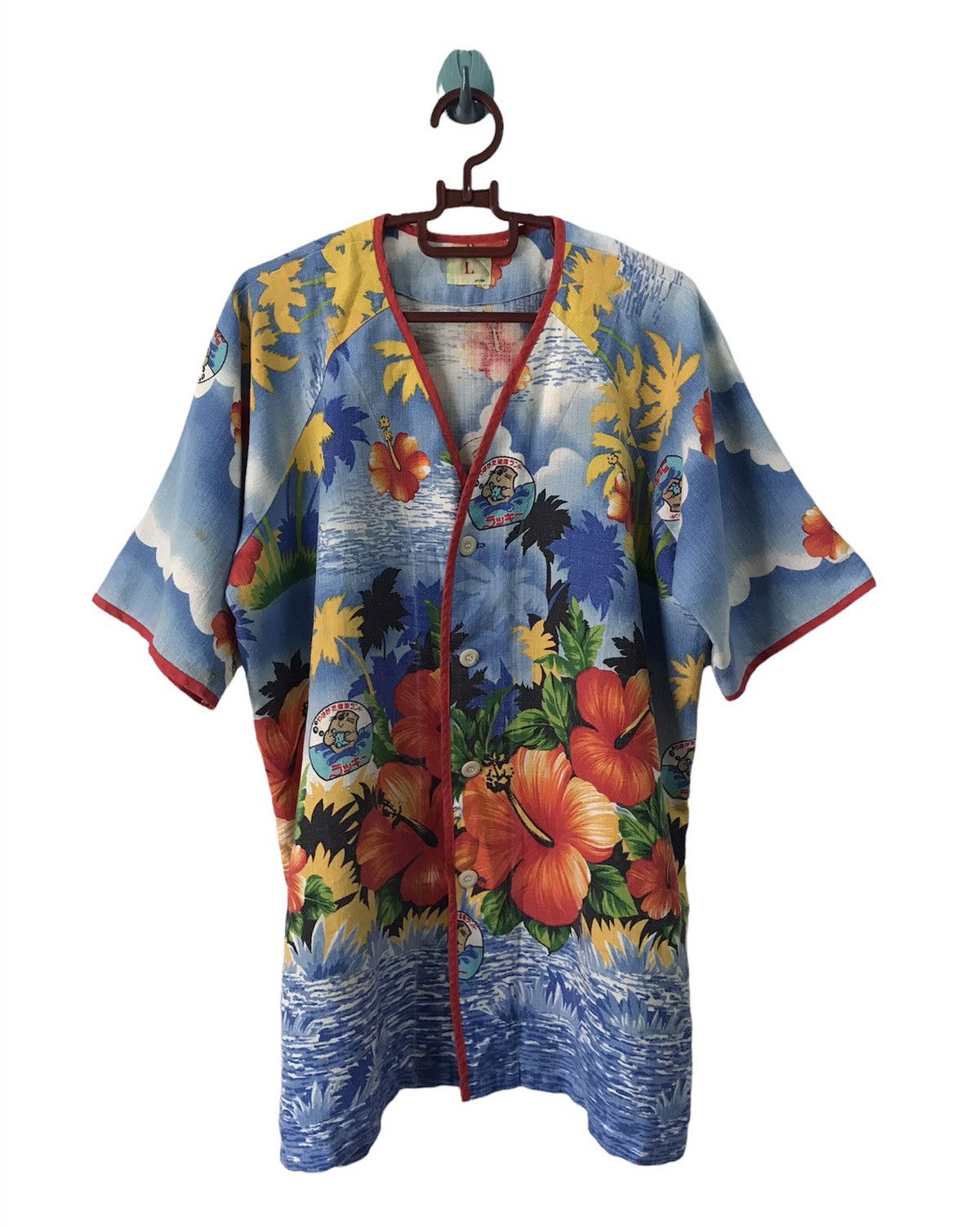 💥Steals💥Flowers Hawaiian Like Buttons Up