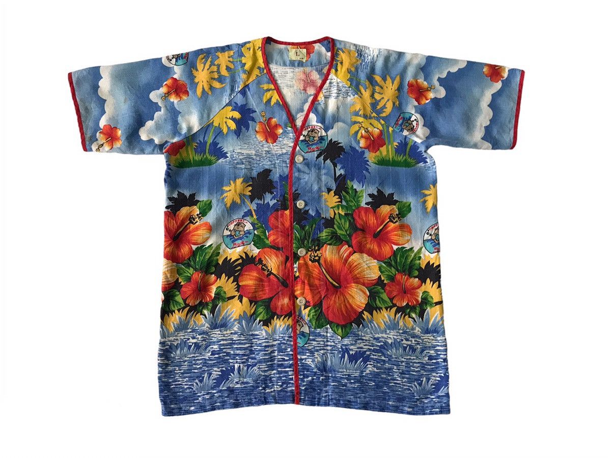 Art Comes First 💥Steals💥Flowers Hawaiian Like Buttons Up Size US L / EU 52-54 / 3 - 3 Thumbnail