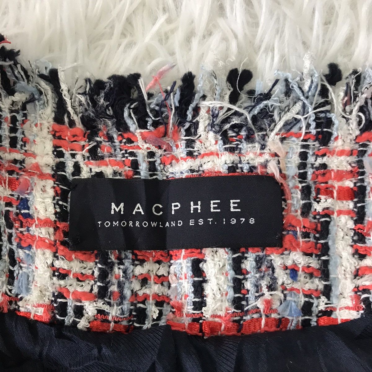 Art Comes First 💥Steals💥Macphee Tomorrowland Tweed Style Like Jacket Size S / US 4 / IT 40 - 13 Thumbnail