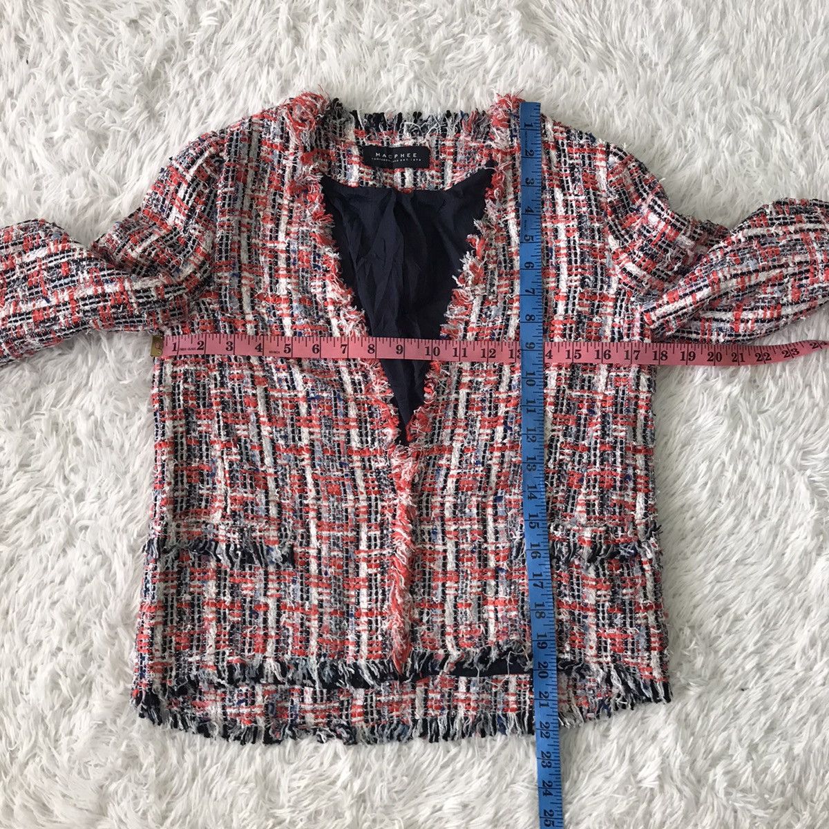 Art Comes First 💥Steals💥Macphee Tomorrowland Tweed Style Like Jacket Size S / US 4 / IT 40 - 16 Thumbnail