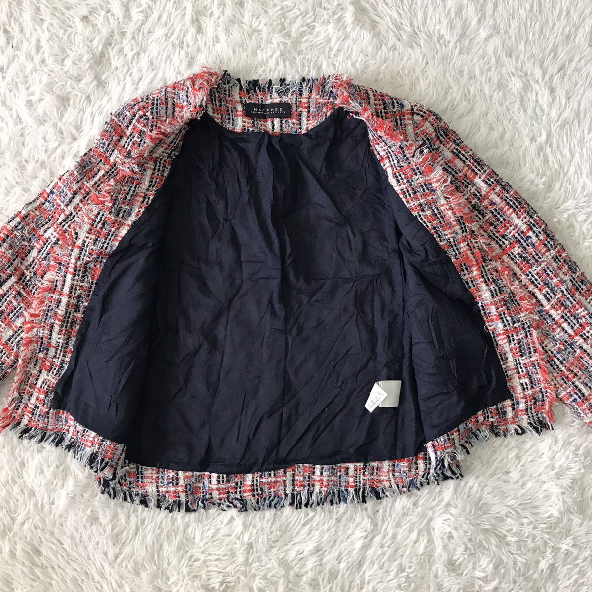 Art Comes First 💥Steals💥Macphee Tomorrowland Tweed Style Like Jacket Size S / US 4 / IT 40 - 11 Thumbnail