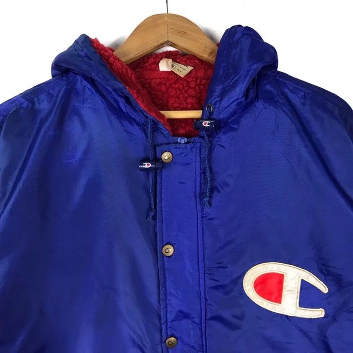 Champion × Vintage Vintage CHAMPION ATHLETIC Embroidered Logo Blue Long Jacket Size US M / EU 48-50 / 2 - 3 Thumbnail