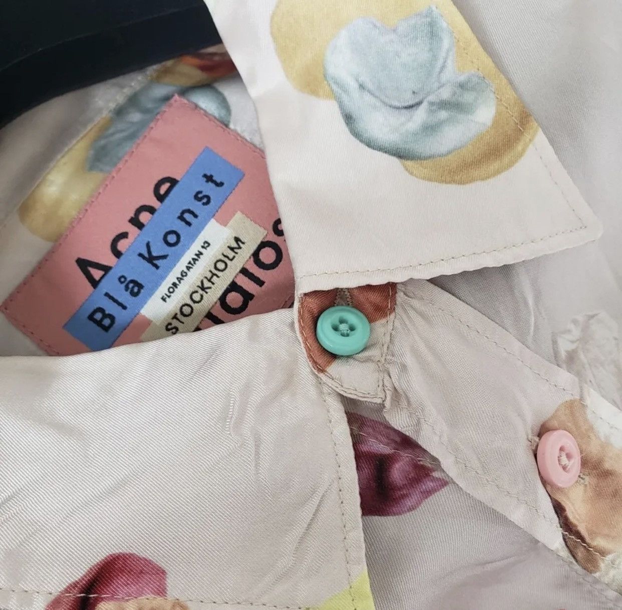 Acne Studios RARE GRAIL Acne Studios exclusive printed button up shirt Size US M / EU 48-50 / 2 - 4 Thumbnail