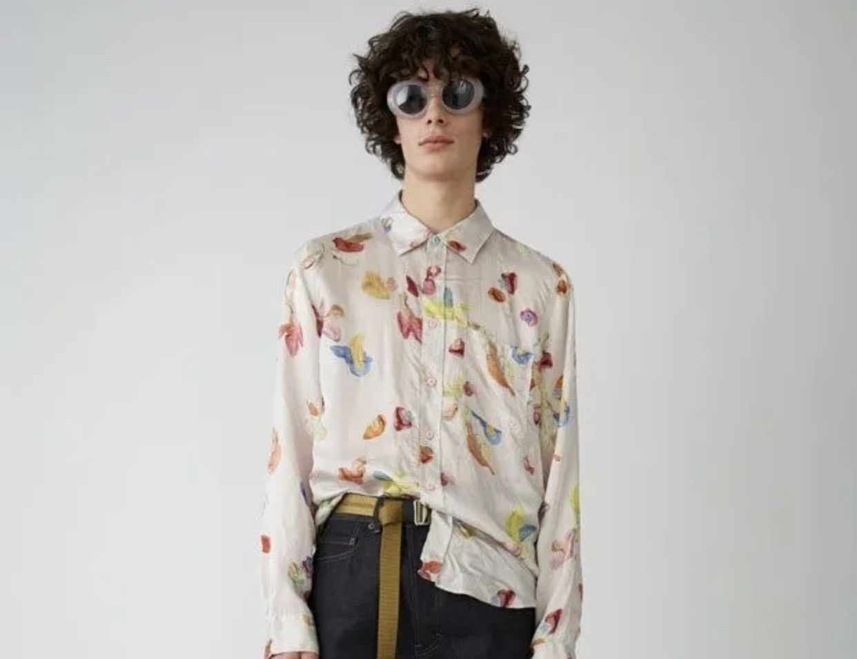 Acne Studios RARE GRAIL Acne Studios exclusive printed button up shirt Size US M / EU 48-50 / 2 - 3 Thumbnail