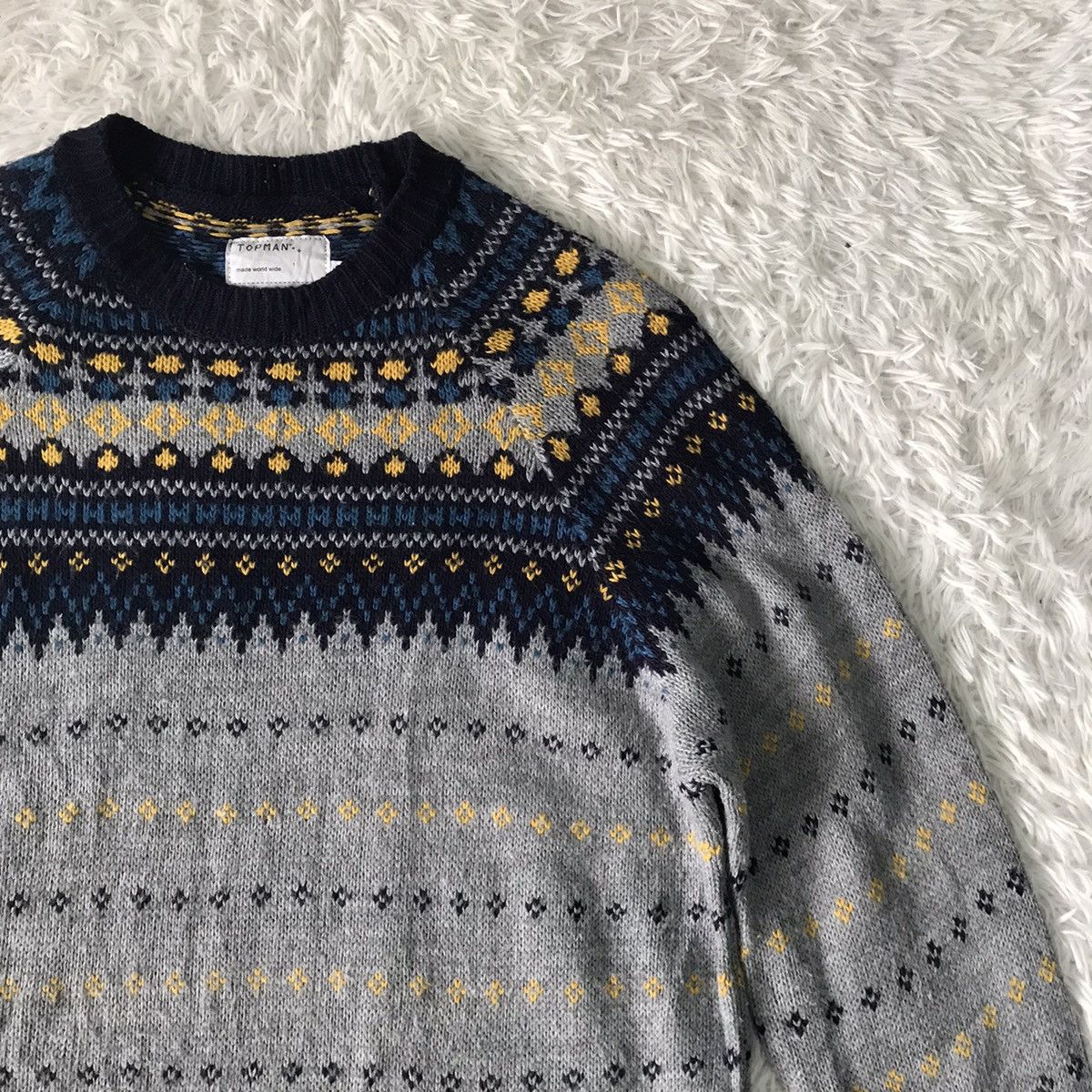 Art Comes First × Topman Topman Sweater Jumper Knit Made in Italy Size US M / EU 48-50 / 2 - 5 Thumbnail