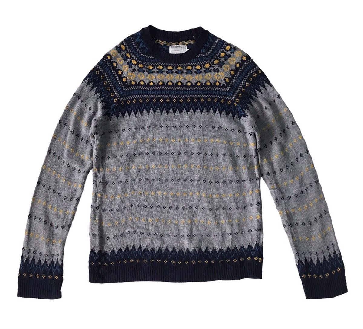 image of Art Comes First x Topman Sweater Jumper Knit Made In Italy, Men's (Size Medium)