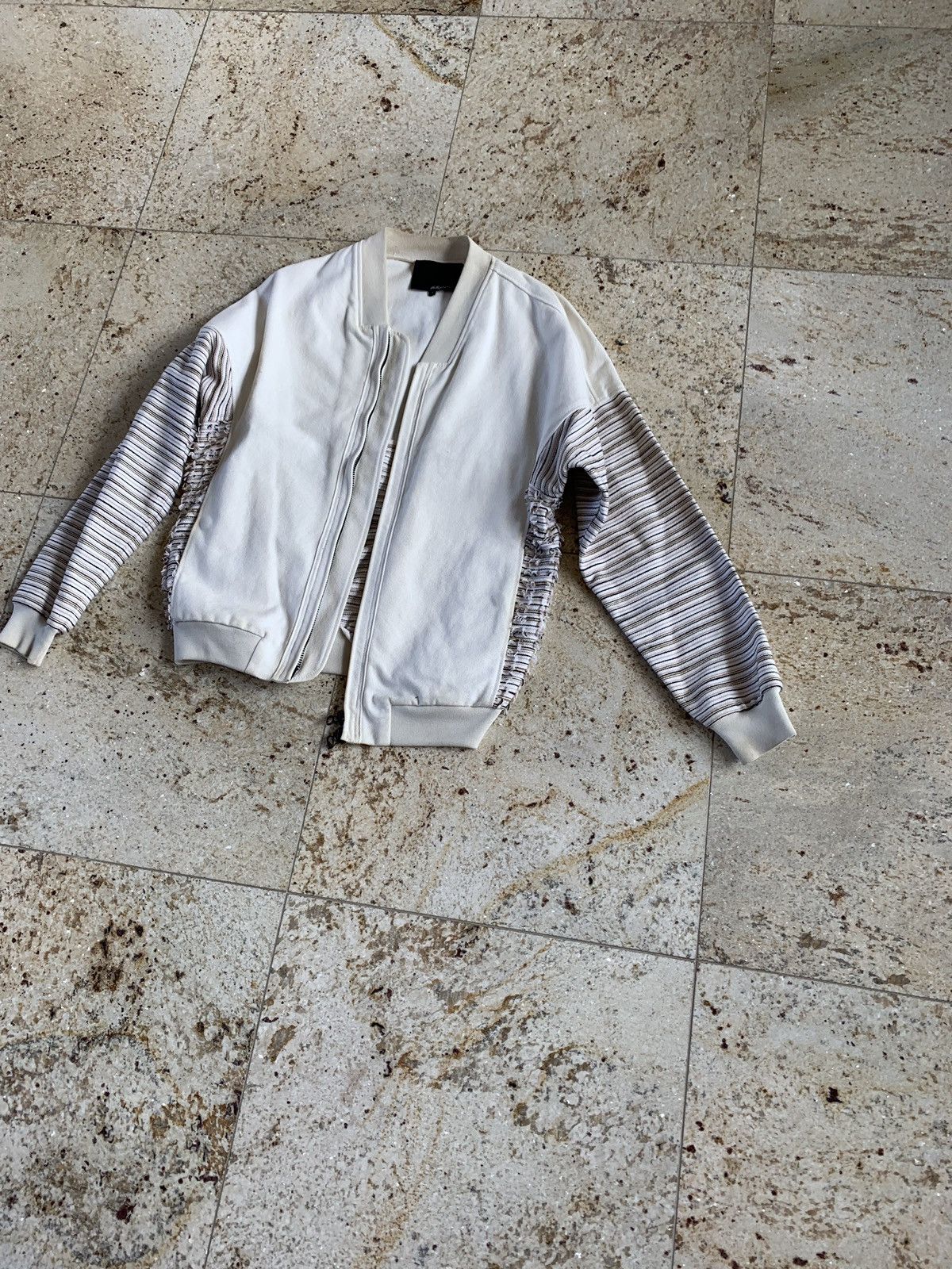3.1 Phillip Lim Light Jacket in White With Frayed Back Size US S / EU 44-46 / 1 - 7 Thumbnail