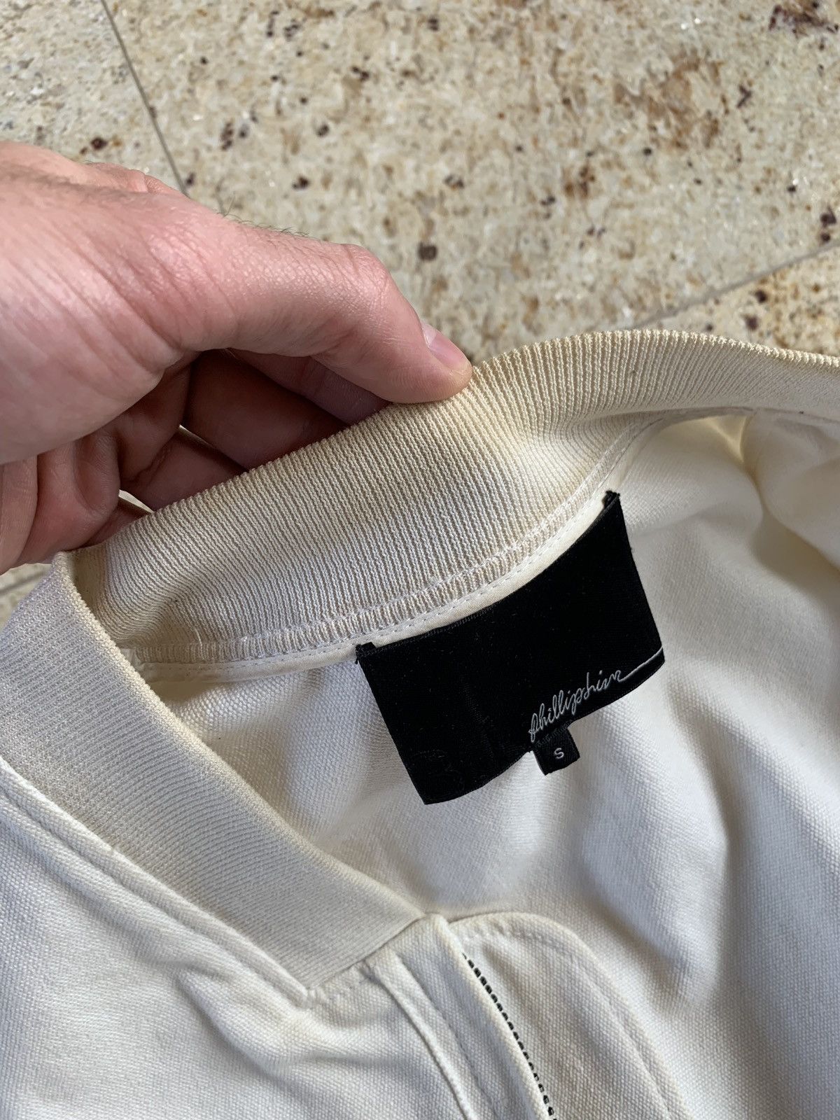 3.1 Phillip Lim Light Jacket in White With Frayed Back Size US S / EU 44-46 / 1 - 18 Thumbnail