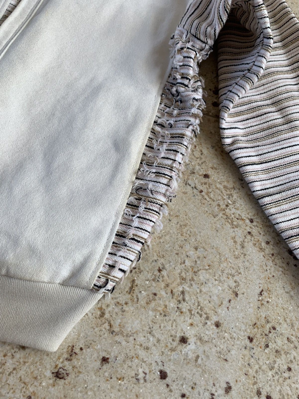 3.1 Phillip Lim Light Jacket in White With Frayed Back Size US S / EU 44-46 / 1 - 10 Thumbnail