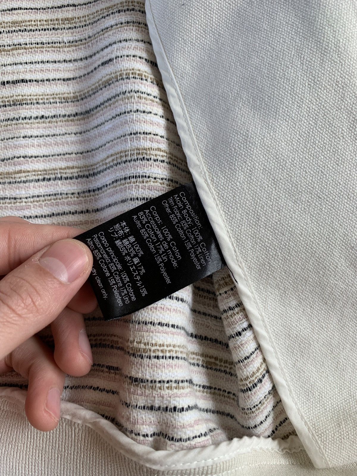 3.1 Phillip Lim Light Jacket in White With Frayed Back Size US S / EU 44-46 / 1 - 13 Thumbnail