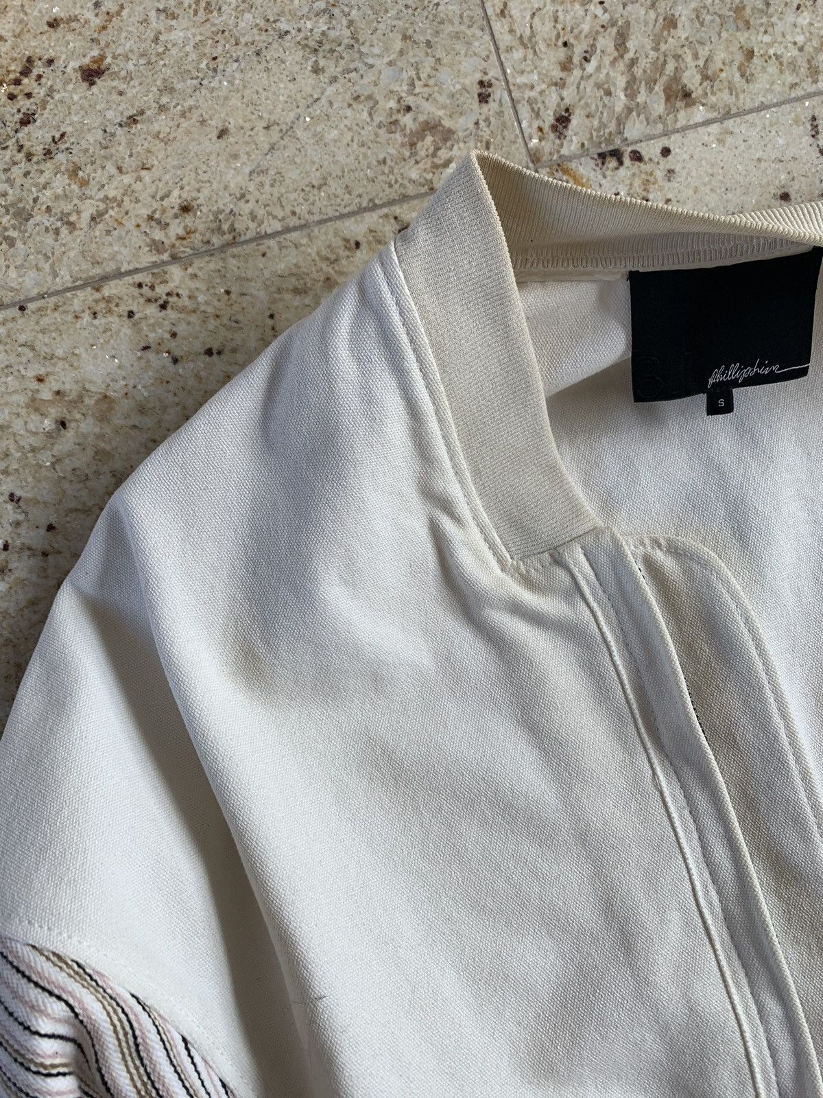 3.1 Phillip Lim Light Jacket in White With Frayed Back Size US S / EU 44-46 / 1 - 19 Thumbnail