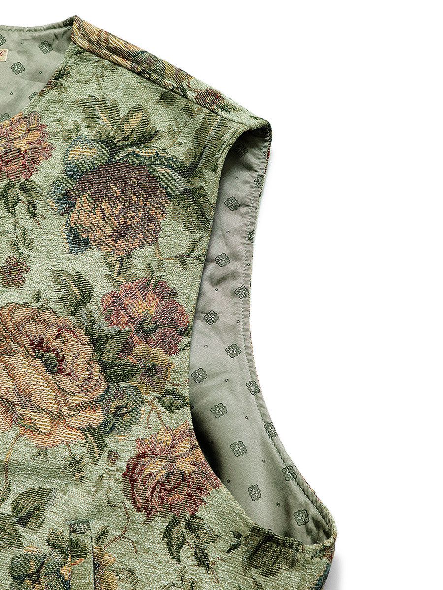 Kapital Kapital Goblin Jacquard Vest Size US XL / EU 56 / 4 - 5 Thumbnail