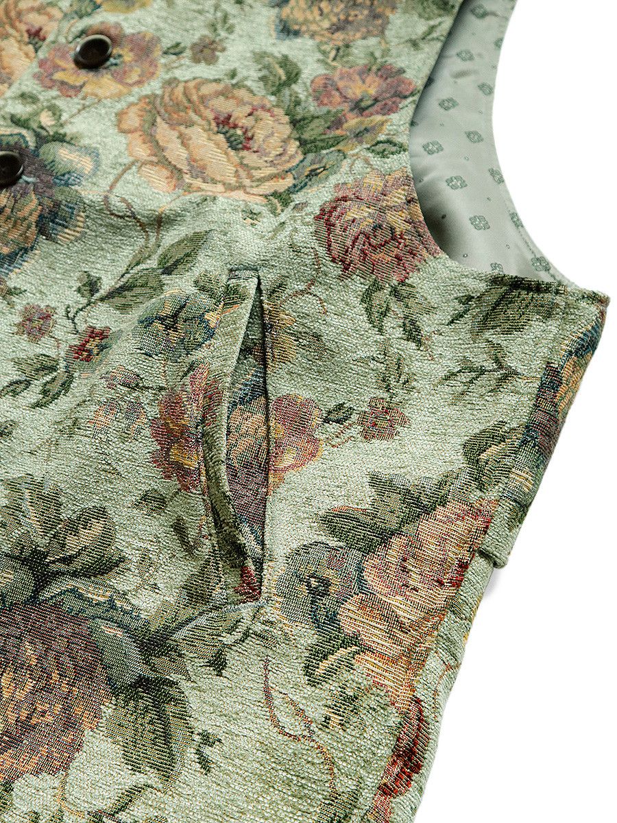 Kapital Kapital Goblin Jacquard Vest Size US XL / EU 56 / 4 - 6 Thumbnail
