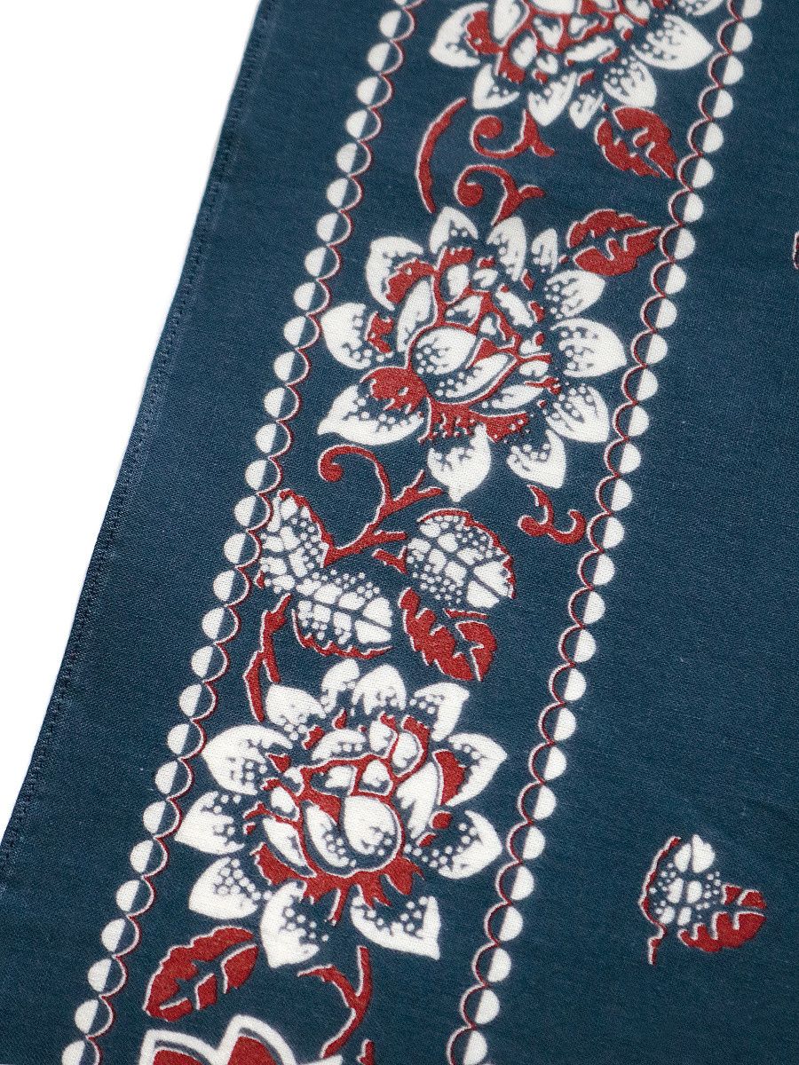 Kapital Kapital Rockwell Flower Bandana Size ONE SIZE - 3 Thumbnail
