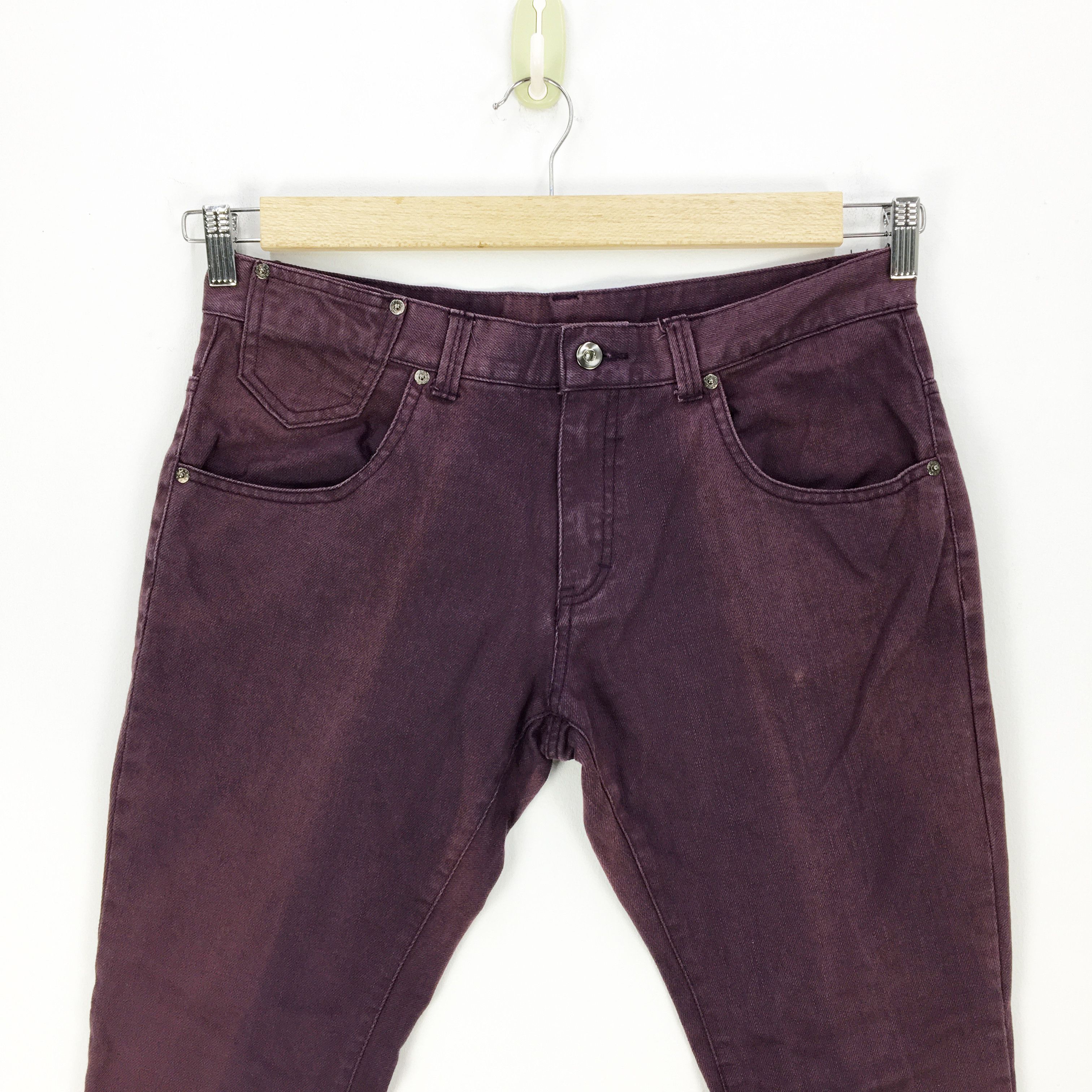 Japanese Brand Japanese Flare Jeans Purple Denim Japanese Bootcut Pants Size US 34 / EU 50 - 4 Thumbnail