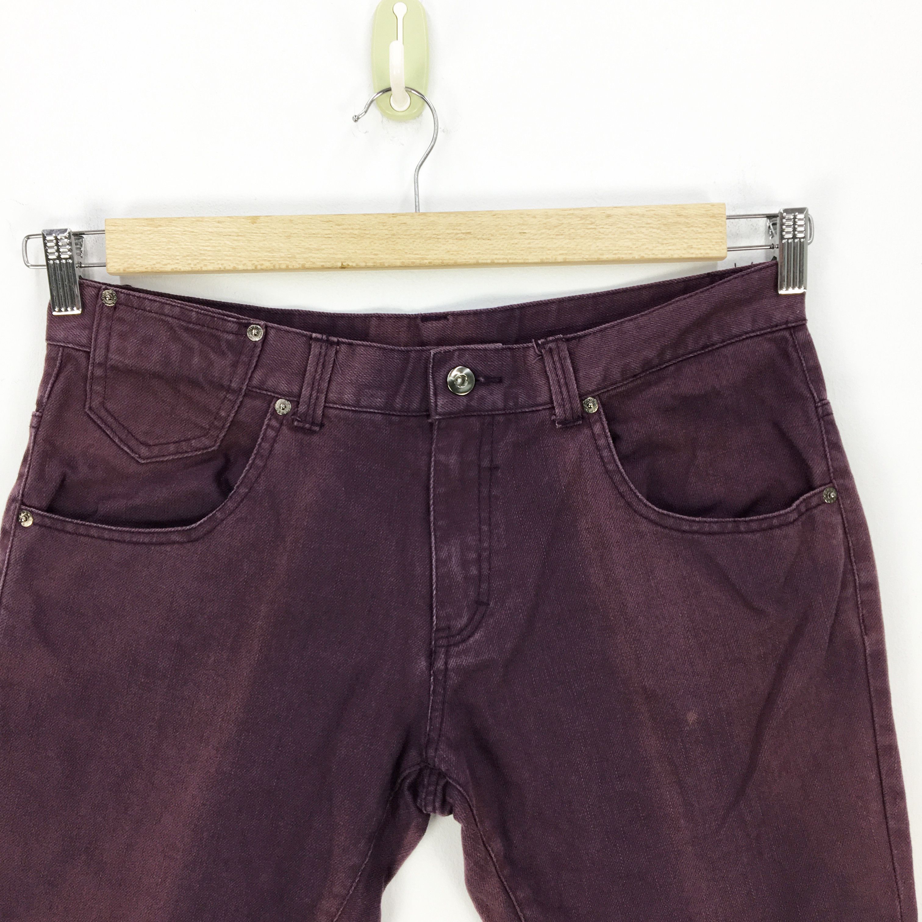 Japanese Brand Japanese Flare Jeans Purple Denim Japanese Bootcut Pants Size US 34 / EU 50 - 3 Thumbnail