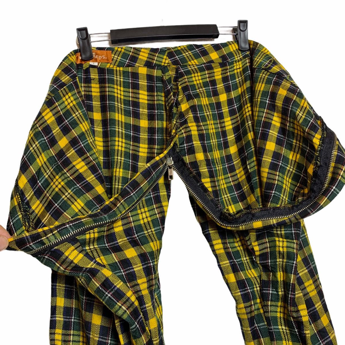 Japanese Brand × Other Japan Warpreps Tartan Zipper Bondage Pant Size US 28 / EU 44 - 12 Thumbnail