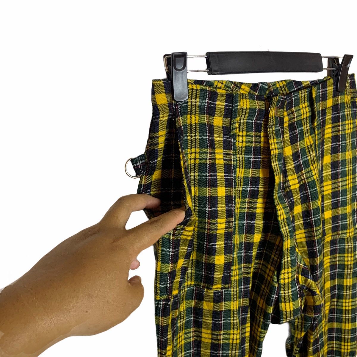Japanese Brand × Other Japan Warpreps Tartan Zipper Bondage Pant Size US 28 / EU 44 - 6 Thumbnail