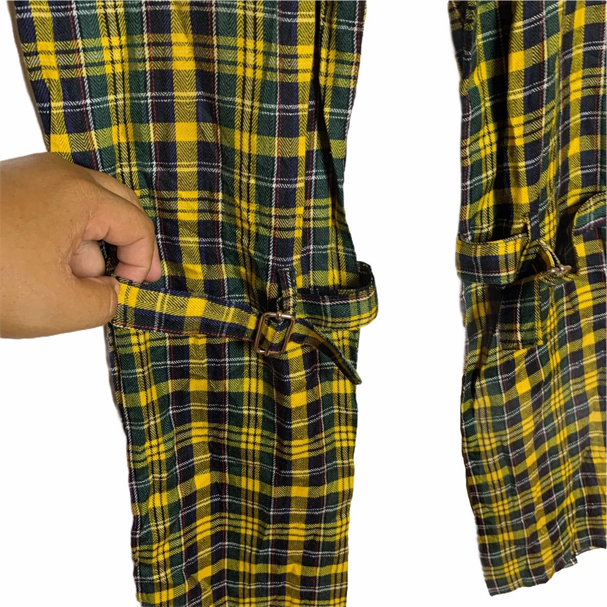 Japanese Brand × Other Japan Warpreps Tartan Zipper Bondage Pant Size US 28 / EU 44 - 5 Thumbnail