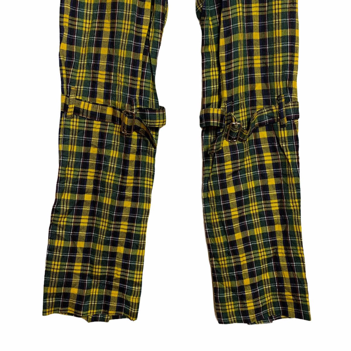 Japanese Brand × Other Japan Warpreps Tartan Zipper Bondage Pant Size US 28 / EU 44 - 4 Thumbnail