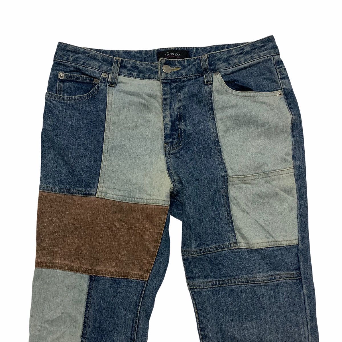 Japanese Brand Japan Oririn Patchwork Jeans Size US 30 / EU 46 - 2 Thumbnail