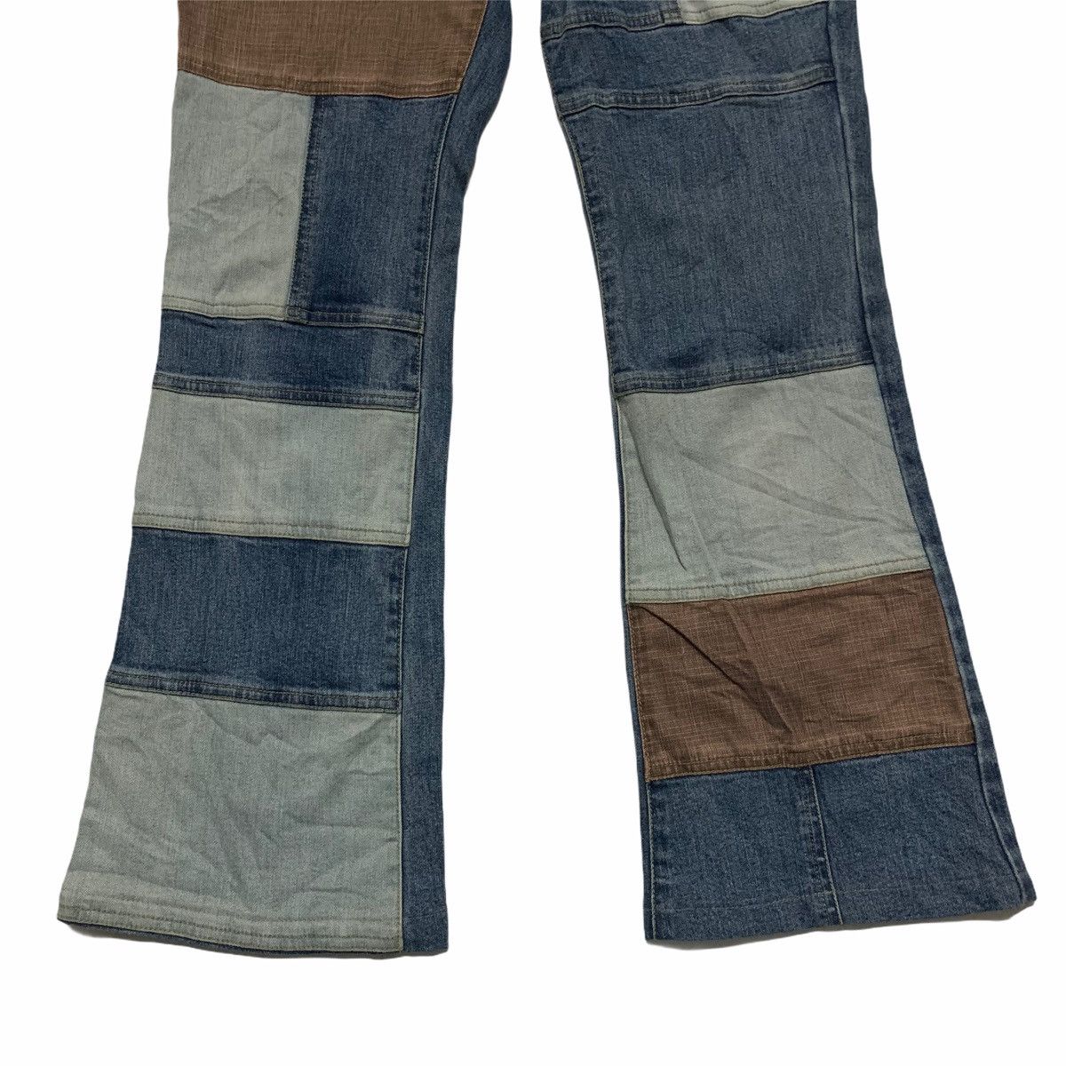 Japanese Brand Japan Oririn Patchwork Jeans Size US 30 / EU 46 - 3 Thumbnail