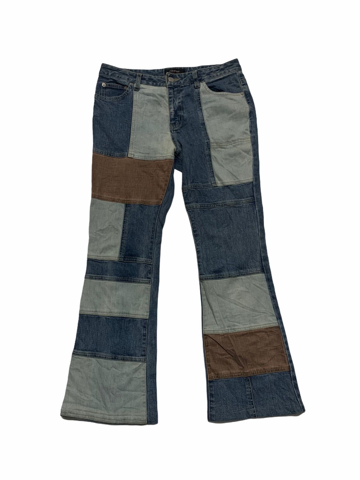 image of Japan Oririn Patchwork Jeans, Men's (Size 30)